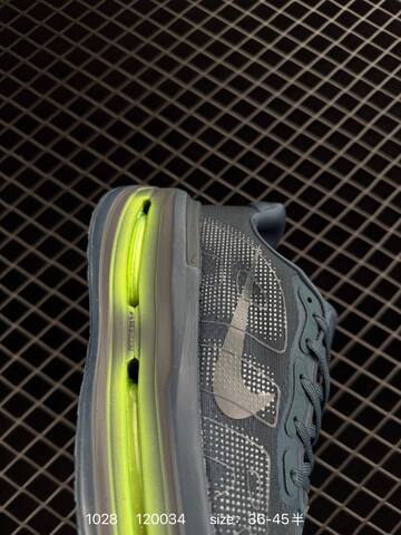 Nike Vomero 19 Blue-gray With Neon Green Accents 36-45 Running - Unisex (BS-74516)