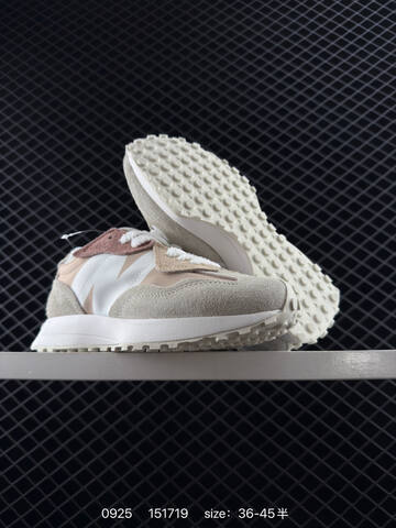 New Balance 327 Grey Beige White Pink EU 36-45 Sneaker - Unisex (BS-82775)