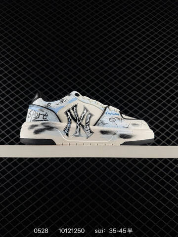 MLB Chunky Liner White Light Blue Black EU 35-45 Sneaker Casual Sneakers - Unisex