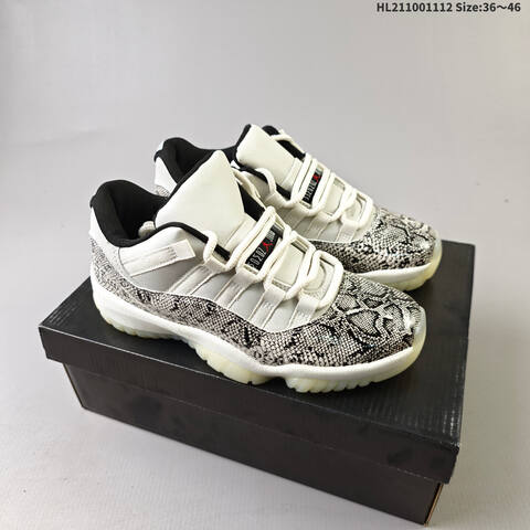 Jordan Air Jordan 11 Retro Low Concord White Black Blue EU 36-46 Basketball - Unisex (BS-63846)