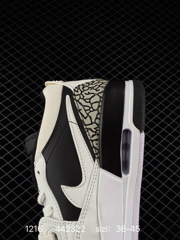 Jordan Air Jordan Legacy 312 Low White Black Light Grey EU 36-45 Basketball Shoe - Unisex BS-80049