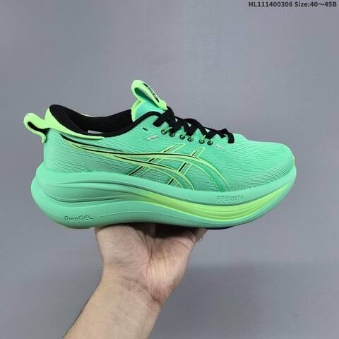 ASICS Gel Nimbus 28 Mint Green Black Lime EU 36 45 Running Shoe EU 36-45 Running Sneakers - Unisex BS-69010