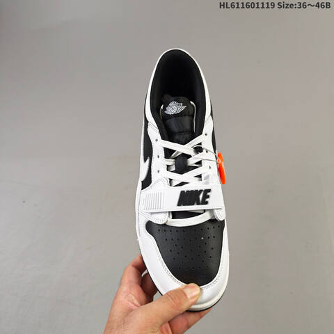 Jordan Air Jordan Legacy 312 Low Black White Gray 36 46B Lifestyle - Women's (BS-63479)
