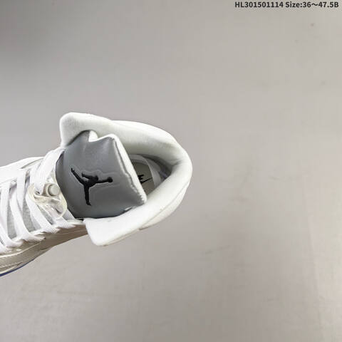 Air Jordan 5 Retro Metallic White Replica AIR JORDAN 5 Aj5 Lifestyle BS-67813