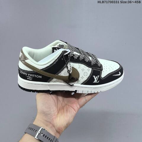 Nike Dunk SB Low Black White Brown EU 36-45 Skate Shoe - Unisex BS-61018