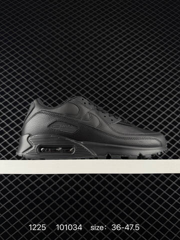 Nike Air Max 90 Triple Black EU 36-47 5 Lifestyle - Unisex (BS-73514)