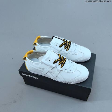 Onitsuka Tiger Mexico 66 White Yellow Black EU 36-45 Sneaker Casual Sneakers - Unisex (BS-68861)