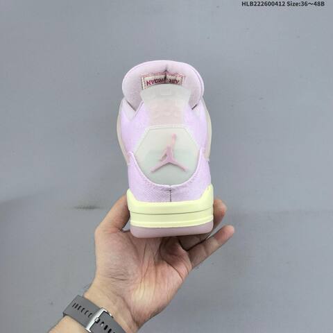 Jordan Air Jordan 4 Retro Light Pink Cream EU 36-48 Basketball - Unisex (BS-66219)