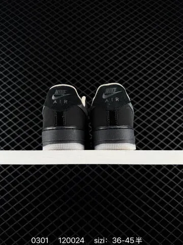 Nike Air Force 1 07 Black Gray White EU 36-45 Lifestyle - Unisex BS-72784