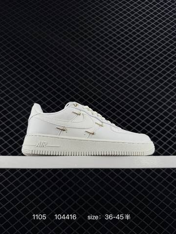 Nike Air Force 1 07 White Pink EU 36-40 5 Lifestyle - Unisex (BS-74351)