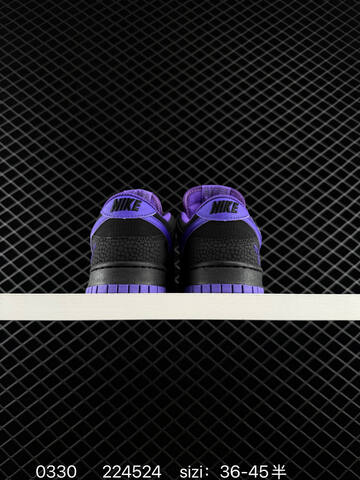 Nike SB Dunk Low Black Purple EU 36-45 Skate - Unisex BS-72367