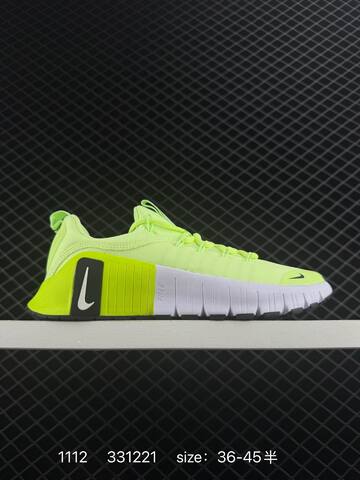 Nike Free Metcon 6 FJ7127-010 Black White Tan EU 36-45 Training - Unisex (BS-74237)