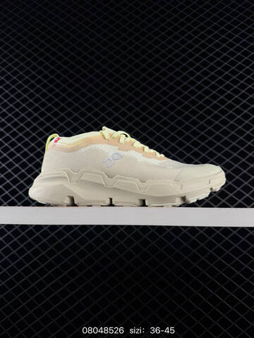 On Cloudsoma Cream Pale Yellow Beige EU 36-45 Trail Shoe Trail Running Sneakers - Unisex BS-84940