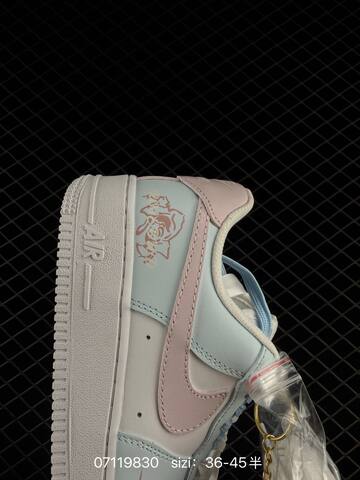 Nike Air Force 1 07 LV8 DH2920 White Light Blue Light Pink EU 36-45 Skate - Unisex BS-70285