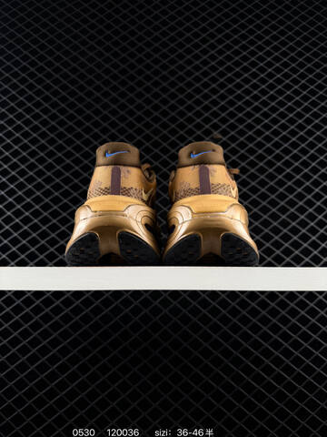 Nike Vomero Premium ReactX Air Zoom Brown Gold Blue Black EU 36-46 Running - Unisex BS-71106