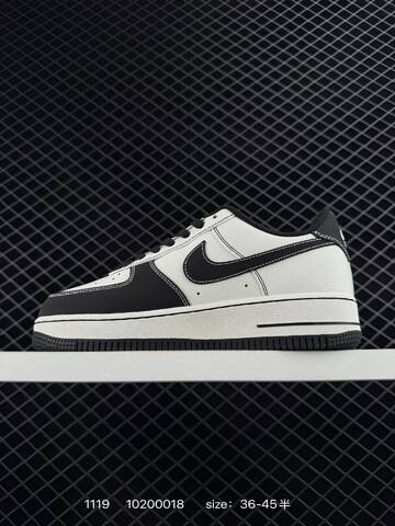 Nike Air Force 1 07 Low CDG Black White EU 36-45 5 Lifestyle - Unisex (BS-85462)