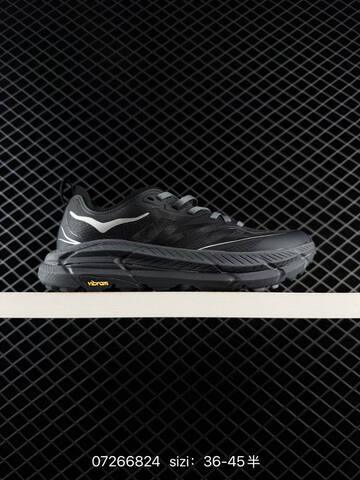 HOKA ONE ONE Mafate Speed Satisfy Black White Grey EU 36-45 Trail Shoe Trail Running Sneakers Unisex BS-86141