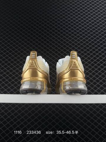 Nike Vapormax 360 White Metallic Gold 35 5-46 5 Running - Unisex BS-74181