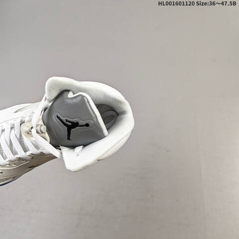 Air Jordan 5 Retro Metallic White Replica AIR JORDAN 5 Aj5 Lifestyle BS-67756