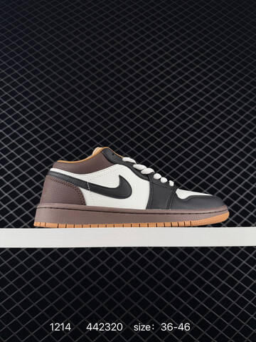 Jordan Air Jordan 1 Low White Black Burgundy EU 36-46 Sneaker - Unisex BS-80061