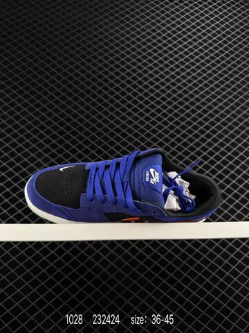Nike SB Force 58 Blue Black Orange White 36-45 Skate - Unisex (BS-74509)