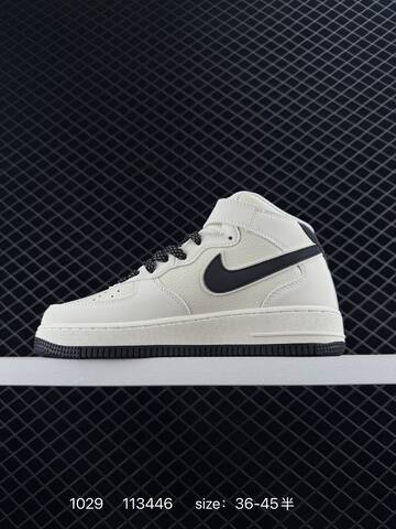 Nike Air Force 1 07 White Black EU 36-45 Lifestyle - Unisex (BS-74489)