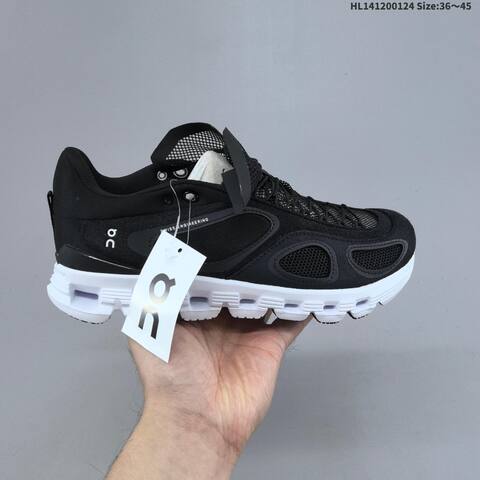 On Cloud X FKA Black White And Khaki Brown EU 36-45 Running Shoe Running Sneakers - Unisex (BS-69702)