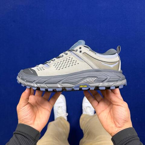 HOKA Tor Ultra Beige Grey Black Olive Trail Shoe Trail Running Sneakers (BS-86820)