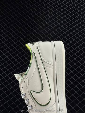 Jordan Air Jordan 1 Low Off White Green Grey EU 36-45 Skate Shoe - Unisex BS-81312
