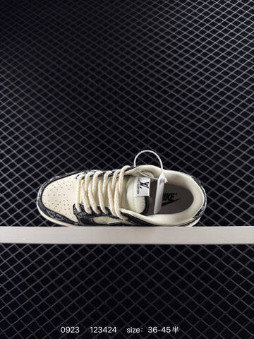 Nike Dunk Low x Louis Vuitton White Black Light Yellow EU 36-45 Skate Shoe - Unisex BS-80650