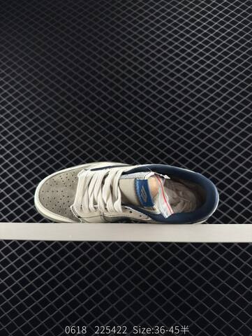 Jordan Air Jordan 1 Low Travis Scott Reverse Mocha White Grey Navy Beige EU 36-45 Sneaker - Unisex BS-81187