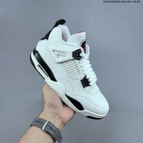 Jordan Air Jordan 4 Retro Flight Club White Black Red EU 40-48 5 Basketball - Men s BS-66185