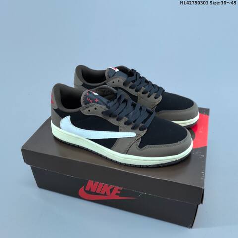 Air Jordan 1 Retro Low OG Mystic Navy AIR JORDAN 1 Aj1 Lifestyle BS-66642