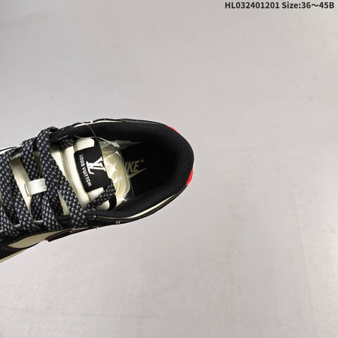 Nike SB Dunk Low Retro DIY Off White Black Red EU 36-45 Skate Shoe - Unisex BS-62921