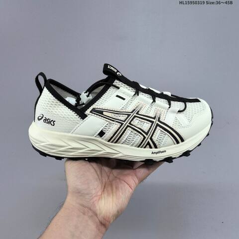 ASICS GEL-SONOMA TR Cream Beige Black White EU 36-45 Trail Shoe Trail Running Sneakers - Unisex (BS-68989)