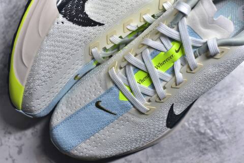 Nike REACTX PEGASUS Plus White Black Volt Light Blue Cream Running Shoe BS-59550