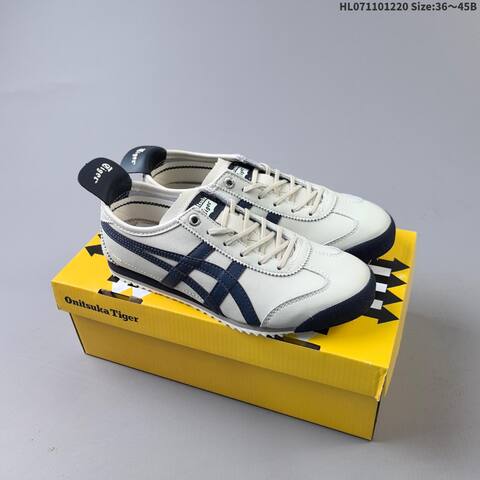 Onitsuka Tiger Mexico 66 SD Cream White Light Gray EU 36-45 Sneaker Casual Sneakers - Unisex (BS-69136)