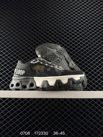 On Cloudmonster Hyper Black Metallic Gold Off White Dark Grey EU 36-45 Running Shoe Running Sneakers - Unisex (BS-85534)