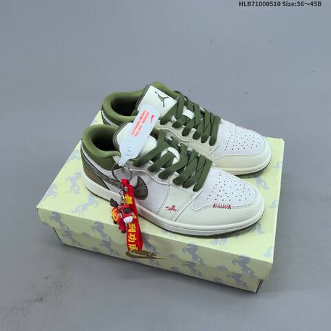 Jordan Air Jordan 1 Low White Red Navy Multicolor EU 36-45 Basketball - Unisex (BS-66000)