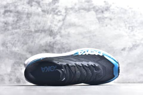 HOKA Mafate X Black White Blue Trail Shoe Trail Running Sneakers (BS-59416)