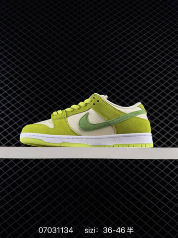 Nike SB Dunk Low Pro Lime Green Off White White EU 36-46 Skate - Unisex (BS-70421)