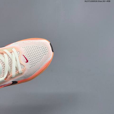 Nike Air Zoom Pegasus 42 White Orange Purple Black EU 36-45 Running Shoe - Unisex (BS-60107)