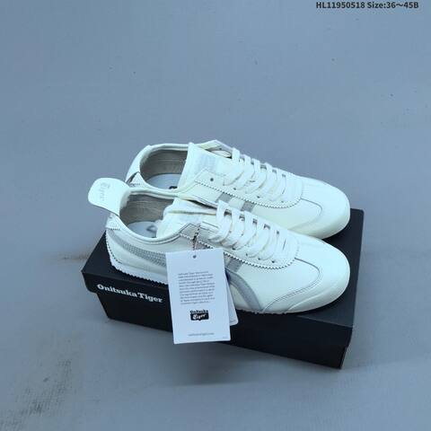 Onitsuka Tiger Mexico 66 Cream White Dark Gray EU 36-45 Sneaker Casual Sneakers - Unisex (BS-68824)