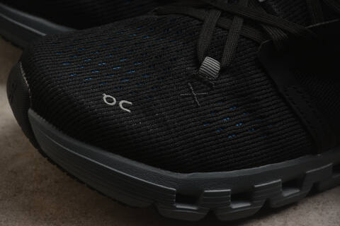 On Cloud X 4 3ME30041446 Black Chambray Blue Gray US 7 EU 40 UK 6 5 JP 25 Running Shoe Running Sneakers - Men's (BS-59783)