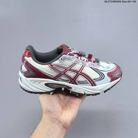 ASICS GEL-KAHANA TR V4 White Burgundy Silver Grey EU 36-45 Trail Shoe Trail Running Sneakers - Unisex BS-69020