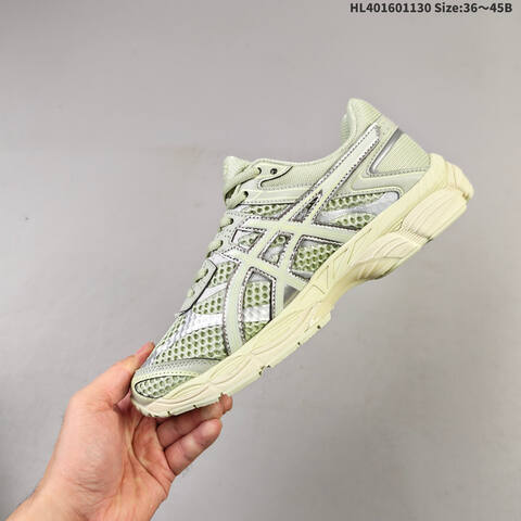 ASICS Gel-Cumulus 16 Pale Green Silver Cream EU 36-45 Running Shoe Running Sneakers - Unisex (BS-69205)