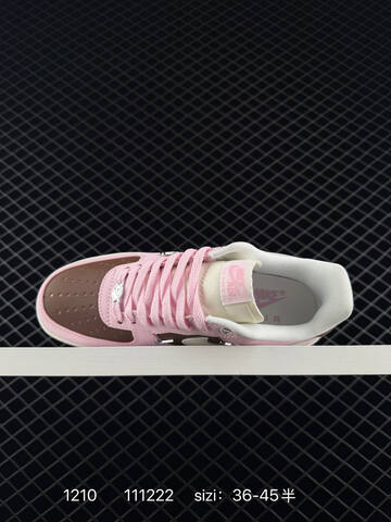 Nike Air Force 1 07 Low Pink Brown Cream EU 36-45 Lifestyle - Unisex (BS-73789)