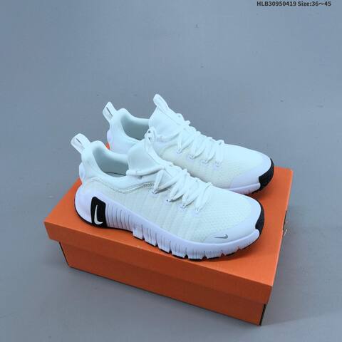 Nike Free Metcon 6 FJ7126-001 White Black EU 36-45 Training Shoe - Unisex (BS-60656)