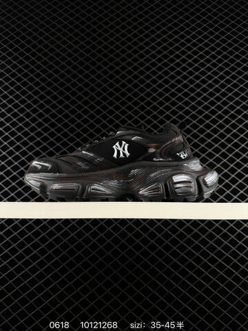 MLB Chunky Liner PU DIY ASHW015 Black Silver Red EU 35-45 Sneaker Casual Sneakers - Unisex
