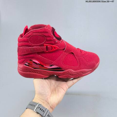 Jordan Air Jordan 8 Retro Valentine s Day Red Pink EU 36-47 Basketball - Unisex (BS-66031)